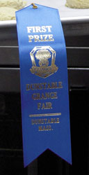 Mary's Country Kitchen First Place Ribbon for Best Cookie and Best Bread