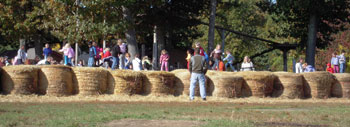 Hay Play Area at Parlee Farms