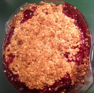 Strawberry Crumble