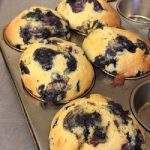 blueberry corn muffins