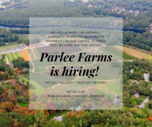 Parlee Farms is hiring!