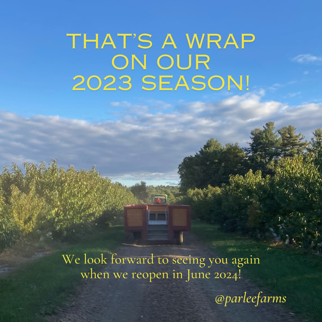 That's a Wrap on 2023 at Parlee Farms