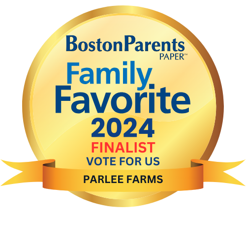 Parlee Farms is a Boston Parents Paper finalist for Best Local Farm