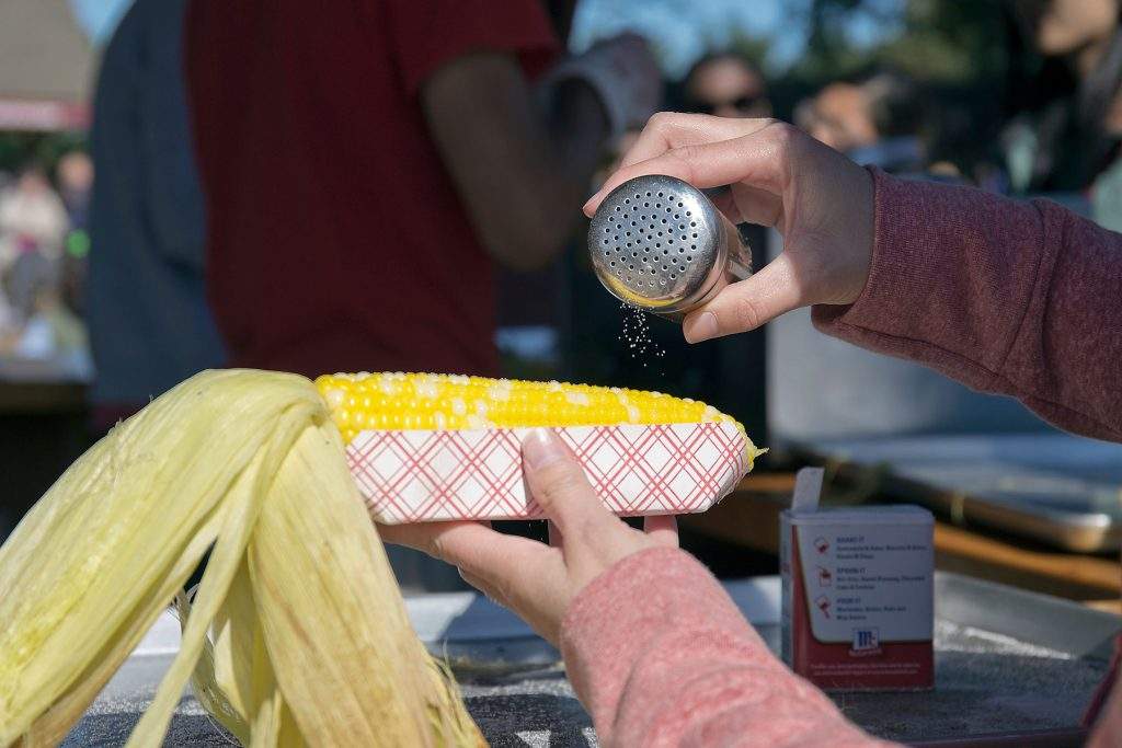 Roasted Corn at Parlee Farms