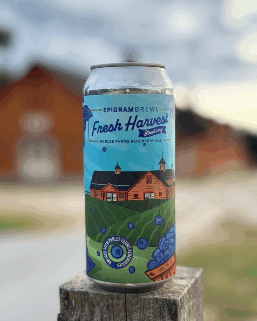 Parlee Farms Fresh Harvest Blueberry Beer
