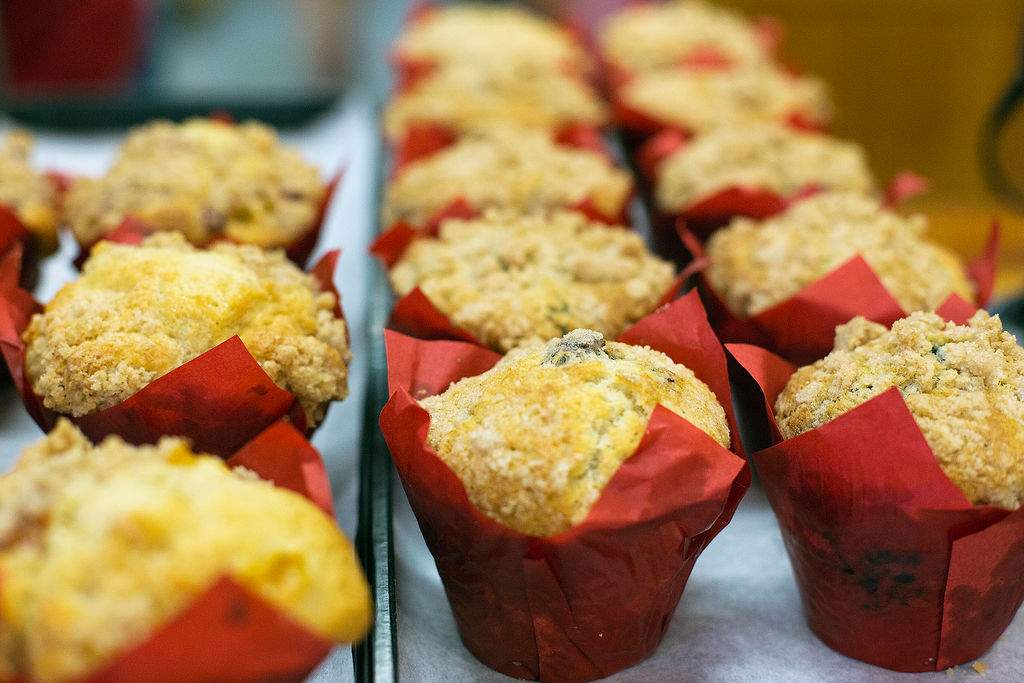 Farm Made Muffins at Parlee Farms, Tyngsboro MA