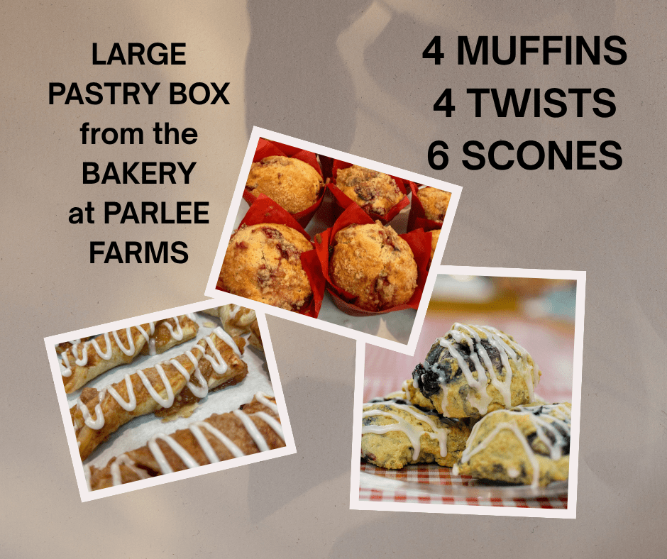 Large Assorted Pastry Box made at the Bakery at Parlee Farms, Tyngsboro MA